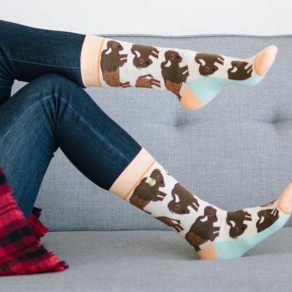 Bison Crew Socks - Picture 4 of 4